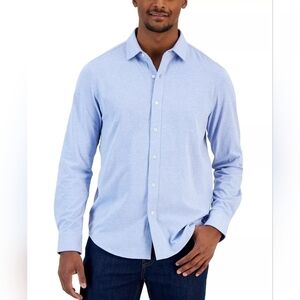 Alfani Men's Light Blue Dress Shirt